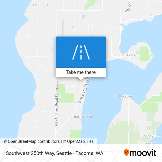 Southwest 250th Way map