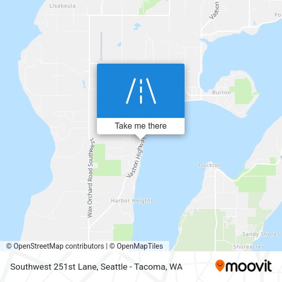 Mapa de Southwest 251st Lane