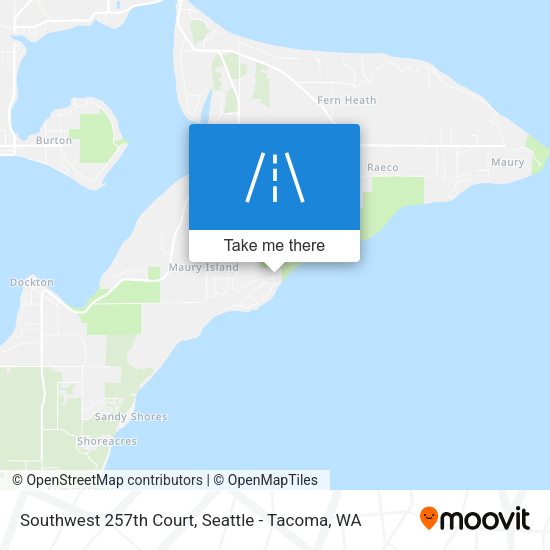 Southwest 257th Court map