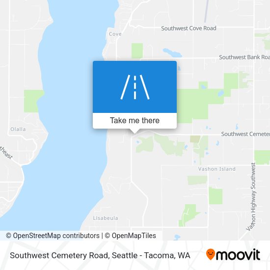 Mapa de Southwest Cemetery Road