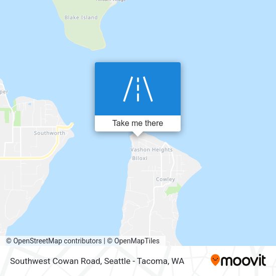 Mapa de Southwest Cowan Road