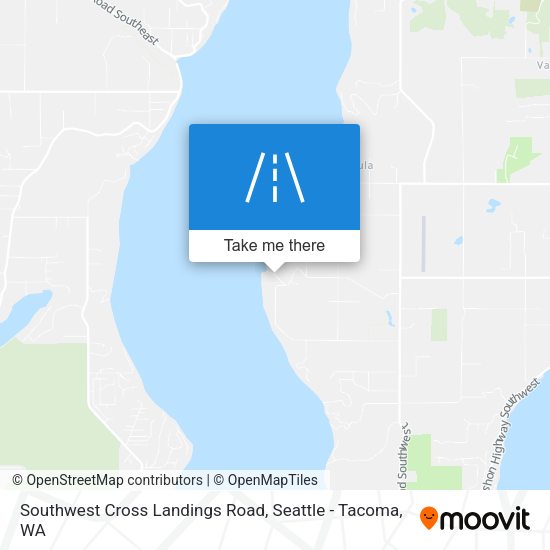 Mapa de Southwest Cross Landings Road