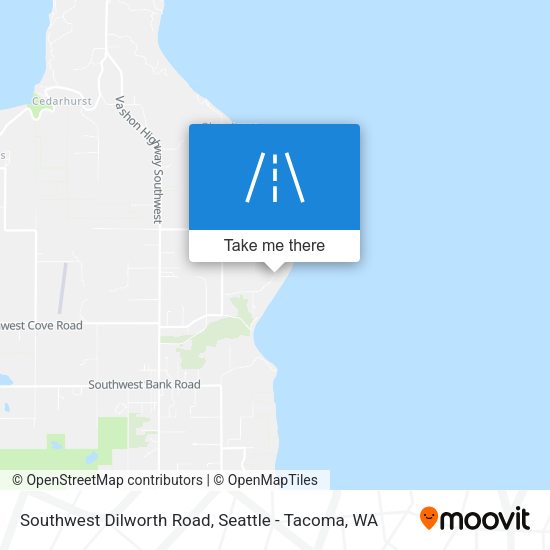 Southwest Dilworth Road map