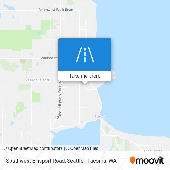 Mapa de Southwest Ellisport Road