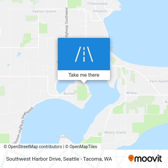 Mapa de Southwest Harbor Drive