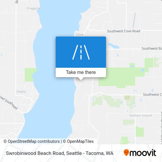 Mapa de Swrobinwood Beach Road