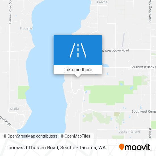 Mapa de Thomas J Thorsen Road