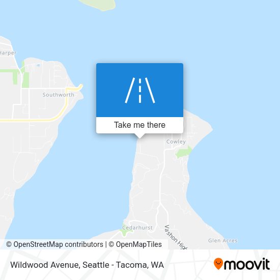 Mapa de Wildwood Avenue