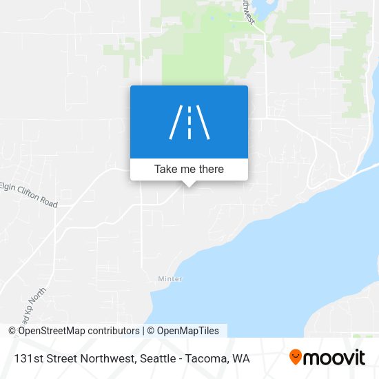Mapa de 131st Street Northwest