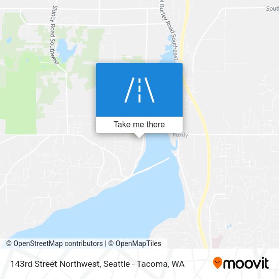 Mapa de 143rd Street Northwest