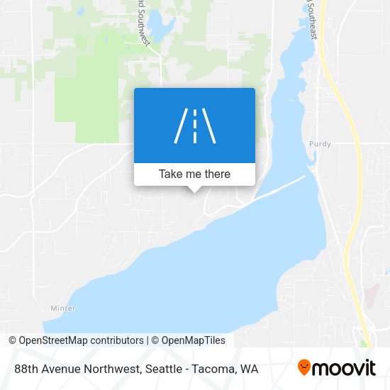 Mapa de 88th Avenue Northwest