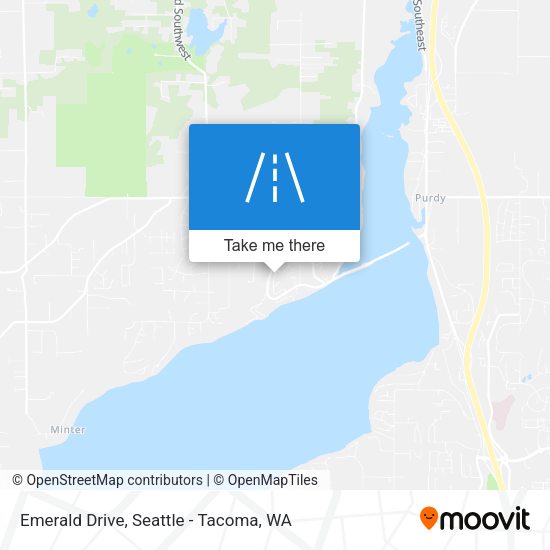 Mapa de Emerald Drive