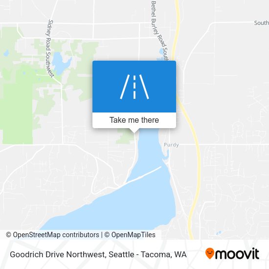 Mapa de Goodrich Drive Northwest