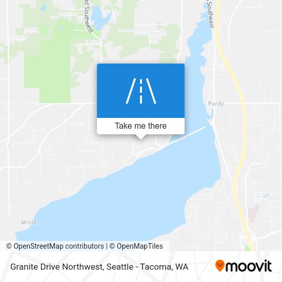 Granite Drive Northwest map