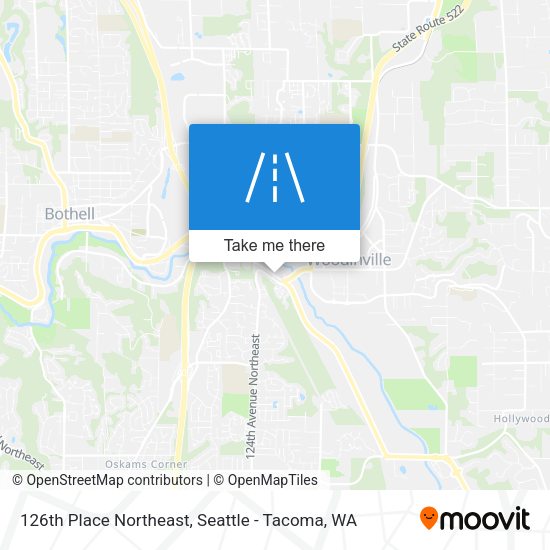 Mapa de 126th Place Northeast