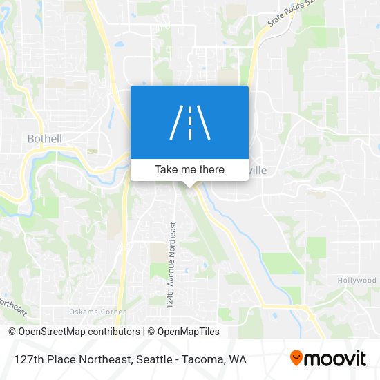 Mapa de 127th Place Northeast