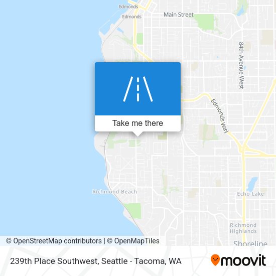 Mapa de 239th Place Southwest