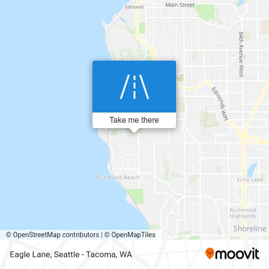 Eagle Lane map