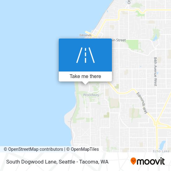 Mapa de South Dogwood Lane