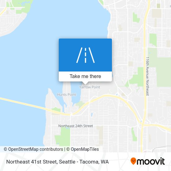 Mapa de Northeast 41st Street