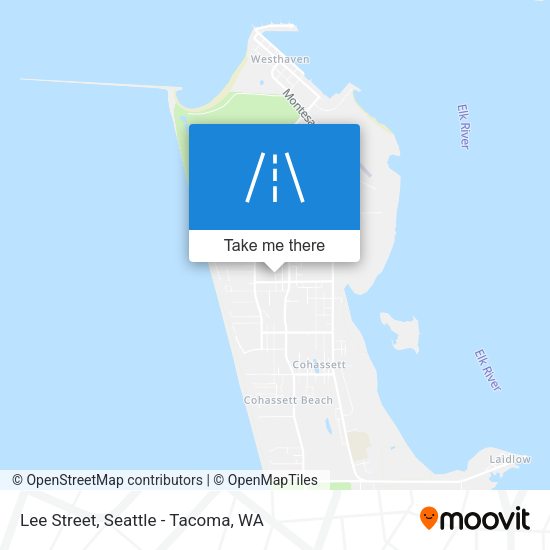 Lee Street map