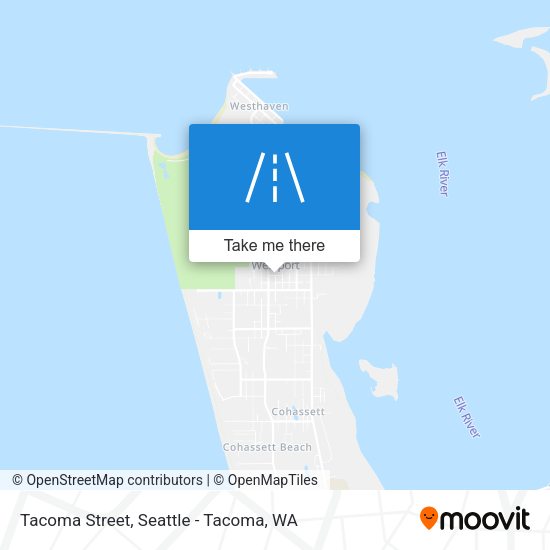 Tacoma Street map