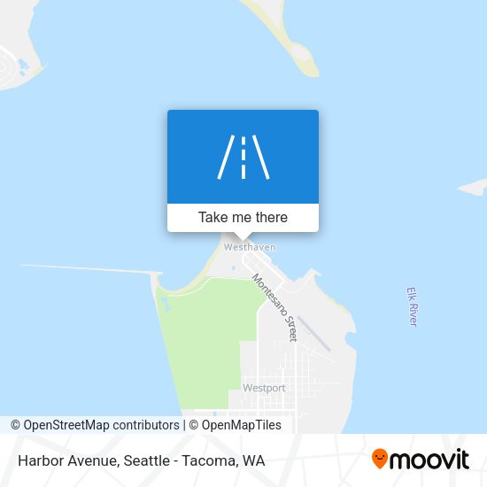 Mapa de Harbor Avenue