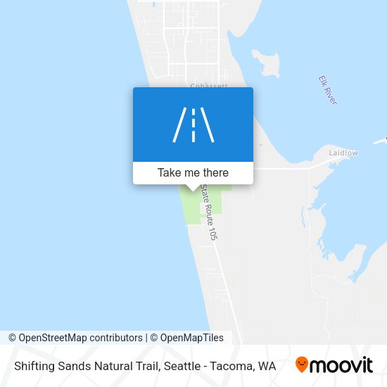Shifting Sands Natural Trail map