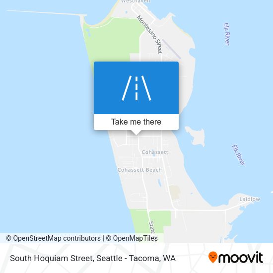 Mapa de South Hoquiam Street