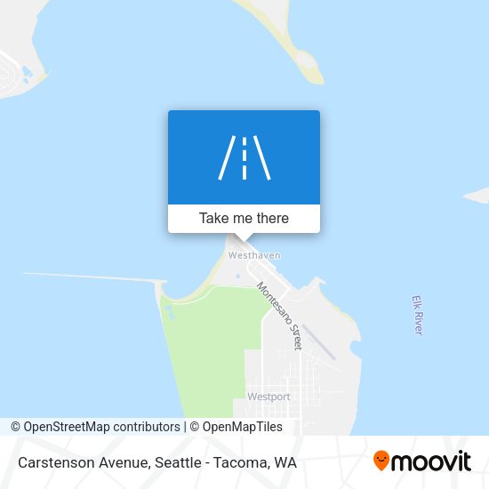 Carstenson Avenue map