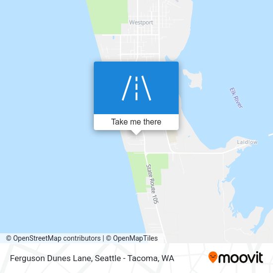 Ferguson Dunes Lane map