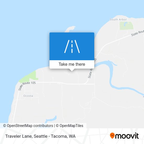 Traveler Lane map