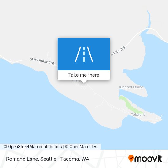 Romano Lane map