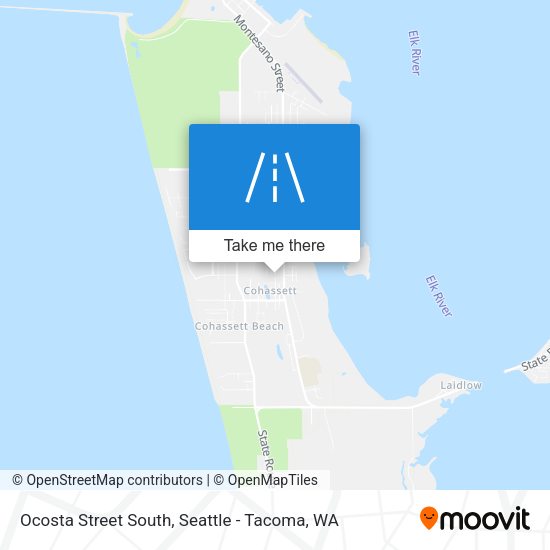 Mapa de Ocosta Street South