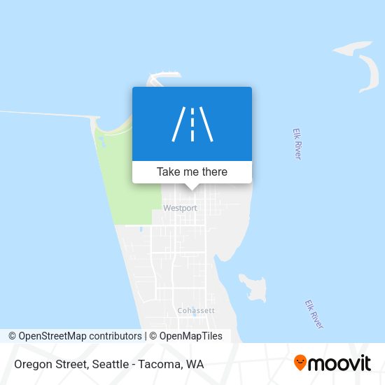 Mapa de Oregon Street
