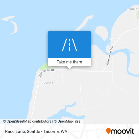 Race Lane map
