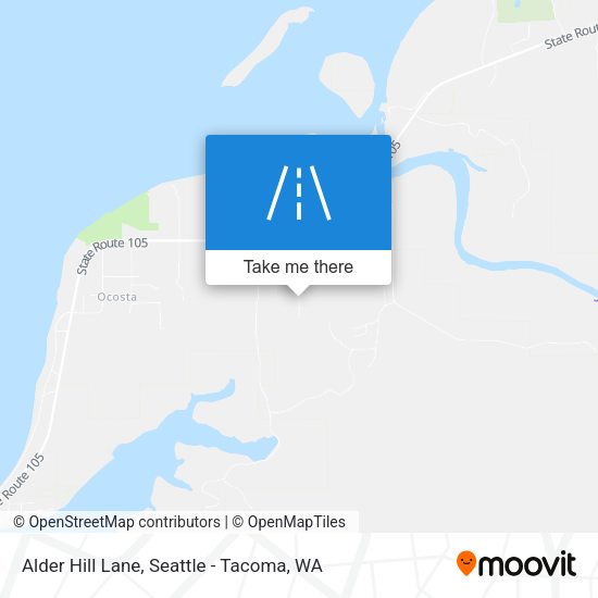 Alder Hill Lane map