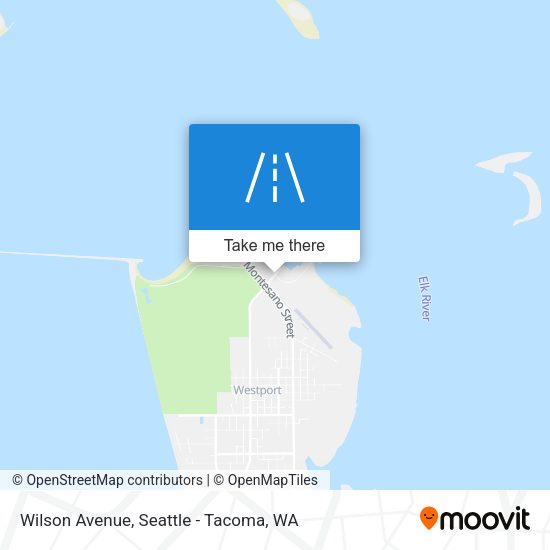 Wilson Avenue map
