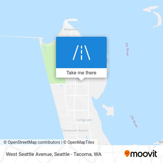 West Seattle Avenue map
