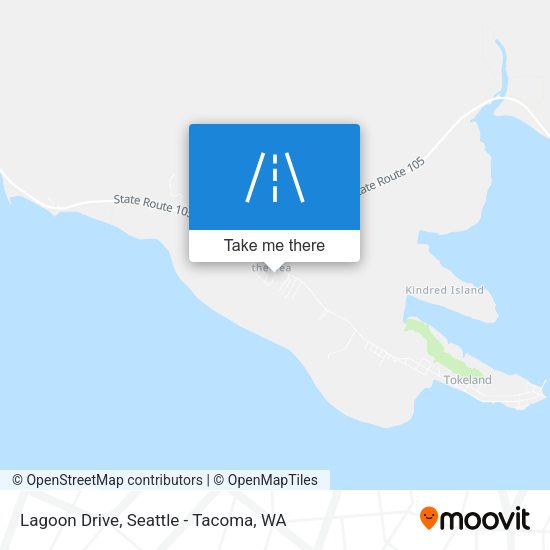Mapa de Lagoon Drive