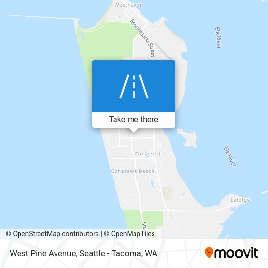Mapa de West Pine Avenue