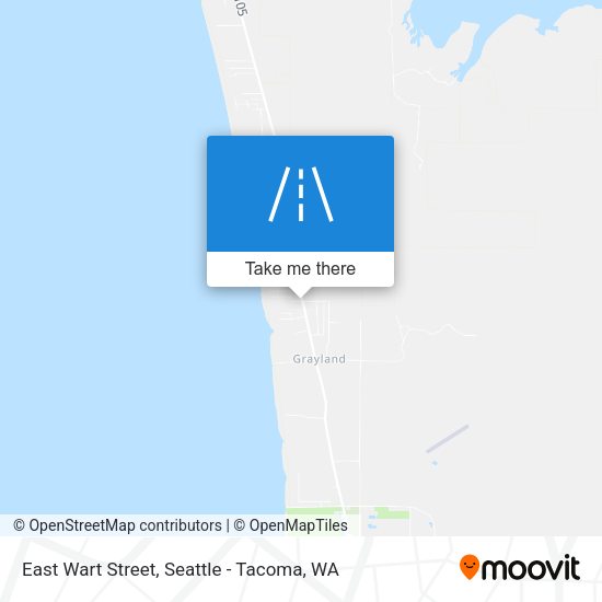 East Wart Street map