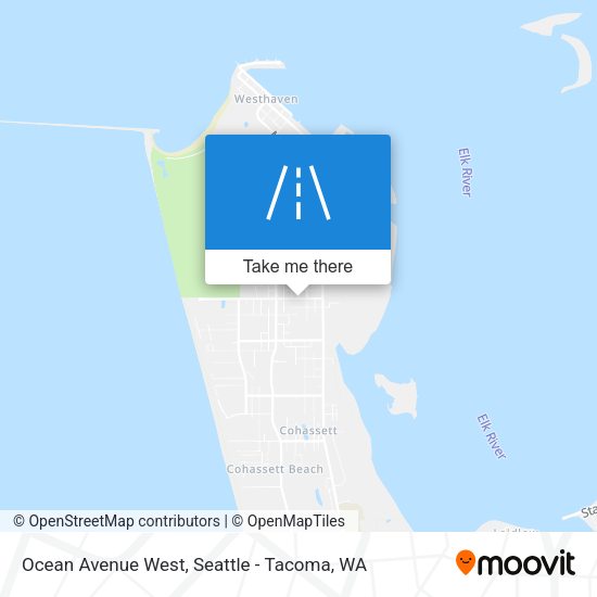 Mapa de Ocean Avenue West