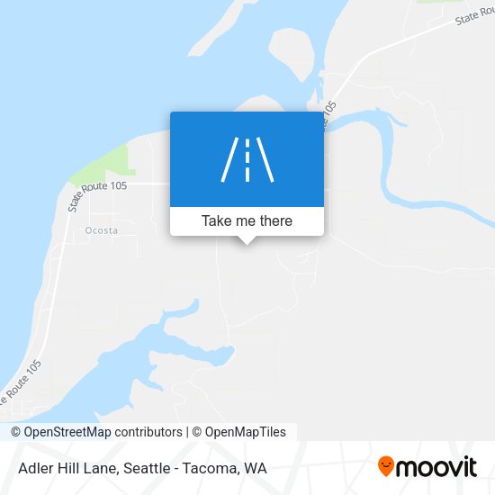 Adler Hill Lane map