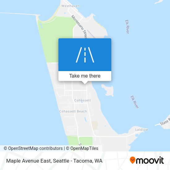 Maple Avenue East map