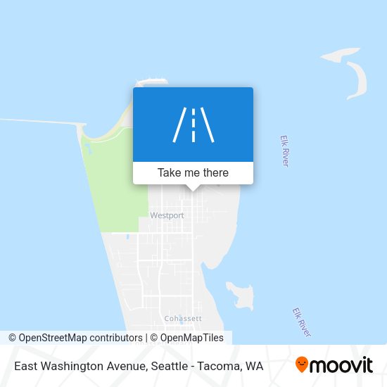 East Washington Avenue map