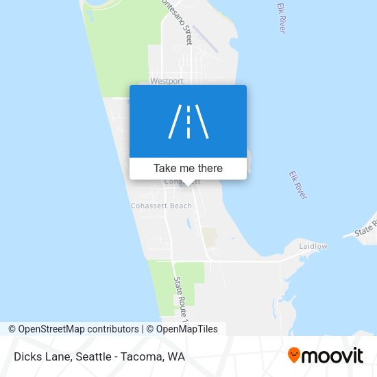 Mapa de Dicks Lane