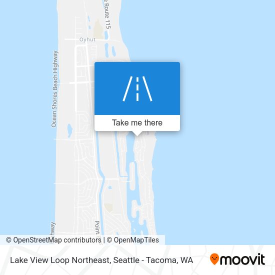 Mapa de Lake View Loop Northeast