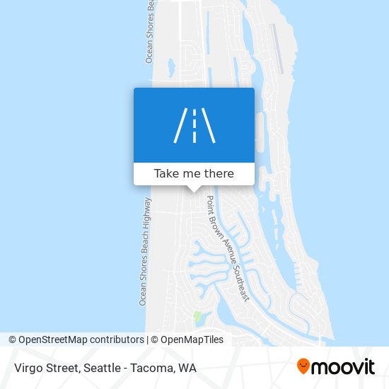 Virgo Street map