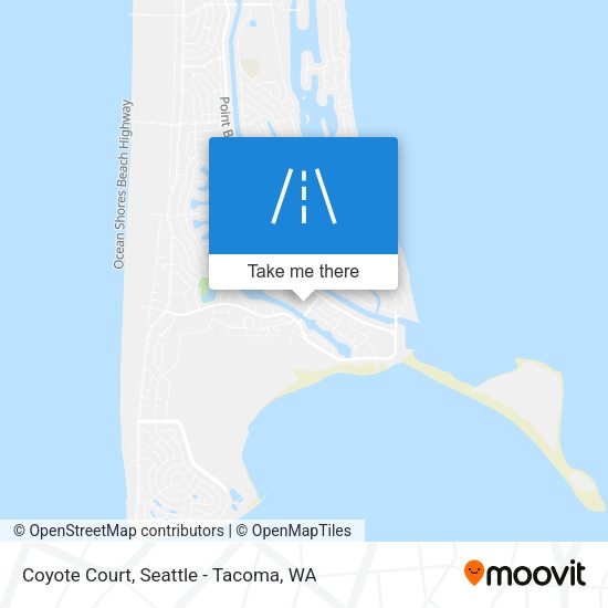 Coyote Court map